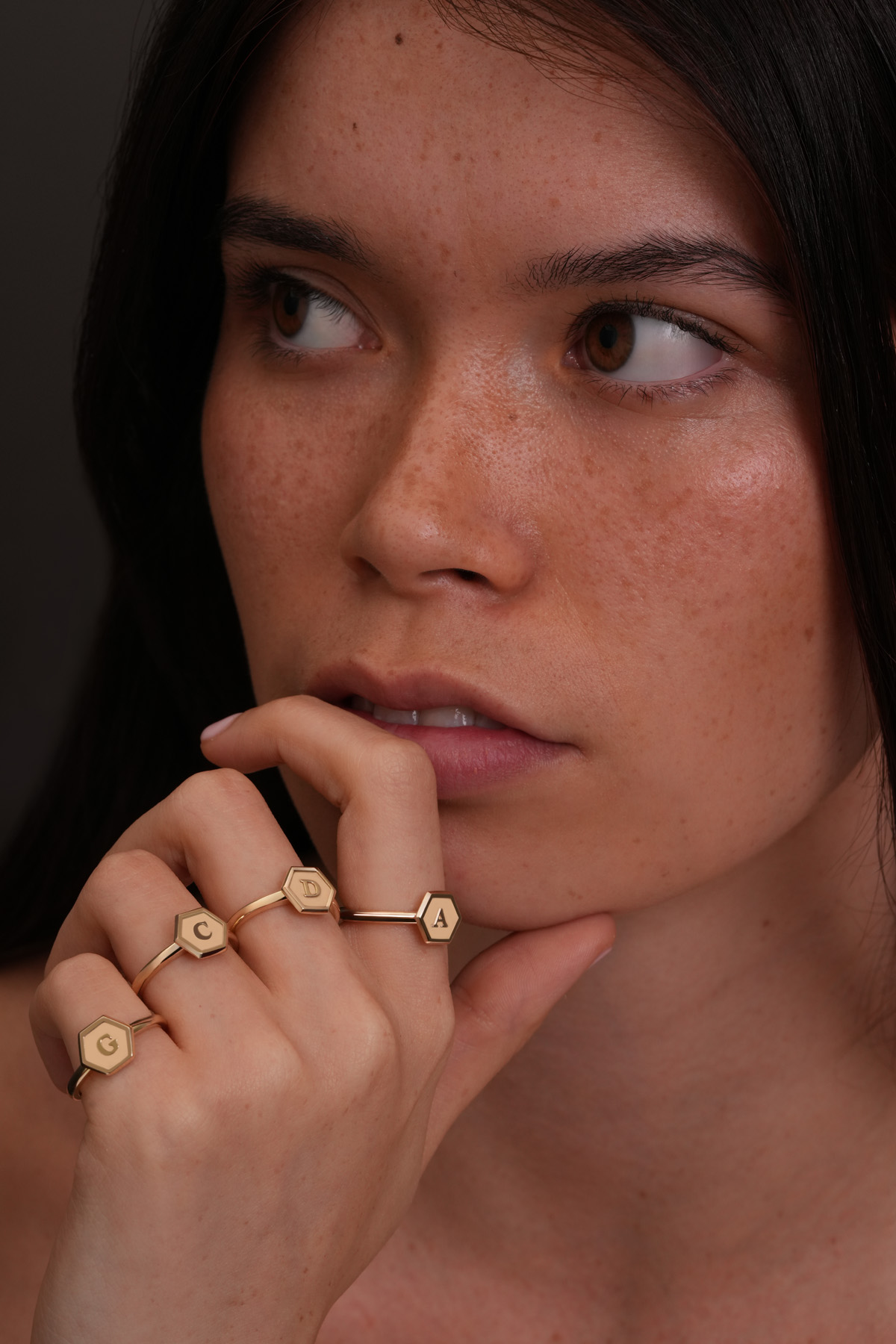 Hexagonal Initial Ring