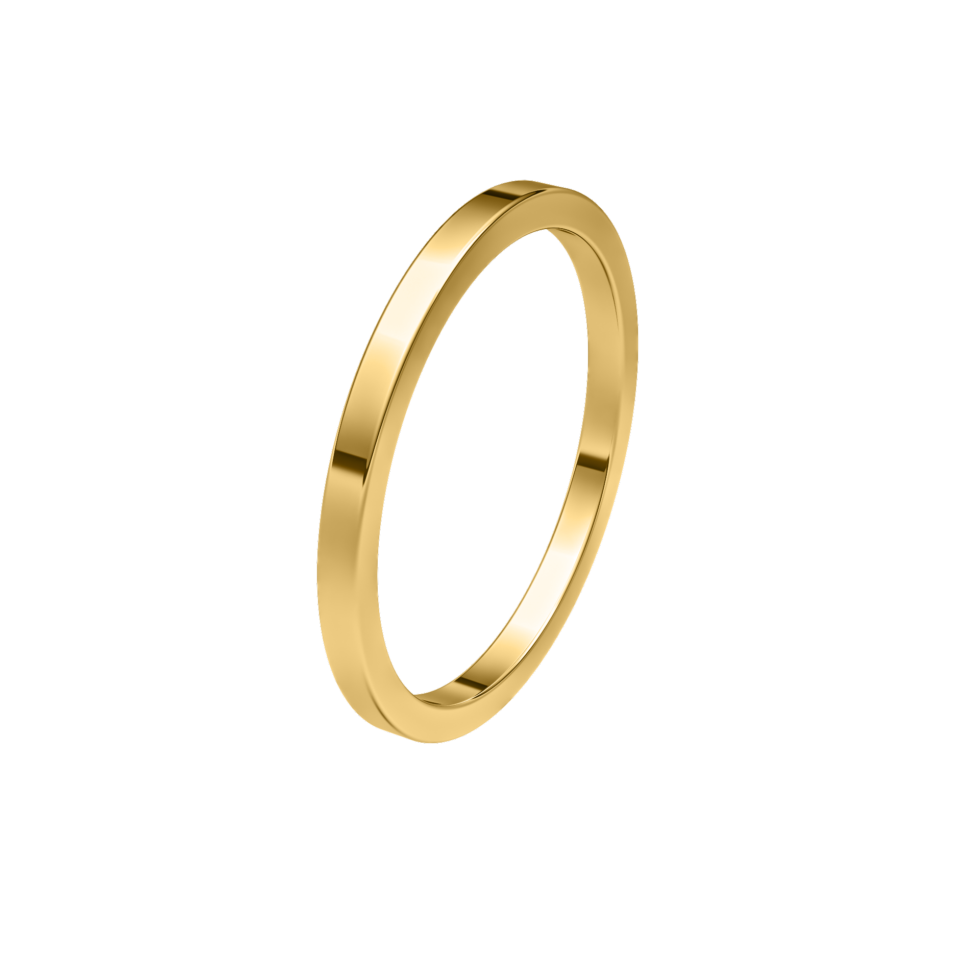 Womens Classic Flat Band